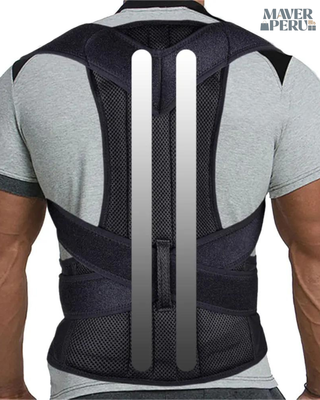 Corrector de postura , soporte Lumbar, Corrector recto De espalda .